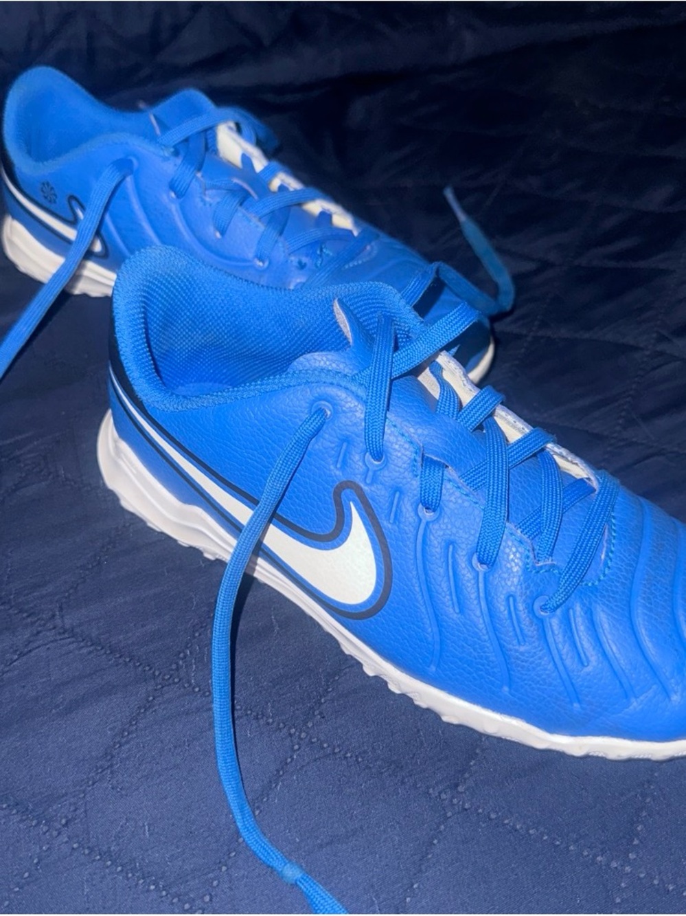 Nike Boys Blue Athletic Sneakers SIZE 3Y